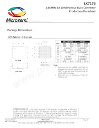LX7176CLQ-TR Datasheet Page 12