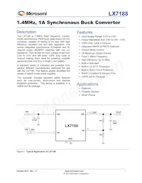 LX7188ILU-TR Datasheet Cover