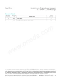MAX15104EWL+T Datasheet Page 10