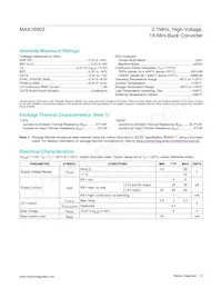 MAX16903RATB50/V+T Datasheet Page 3