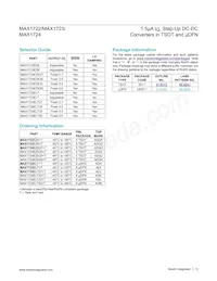 MAX1722ELT+ Datasheet Page 12