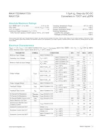 MAX1724EZK33+TG24 Datasheet Page 2
