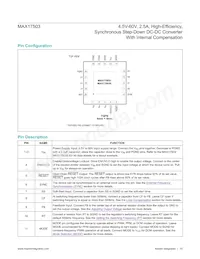 MAX17503SATP+T Datasheet Page 15