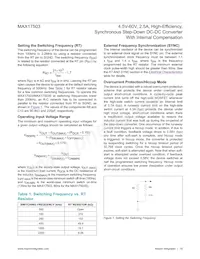 MAX17503SATP+T Datasheet Page 18