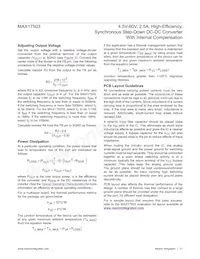 MAX17503SATP+T Datasheet Page 21