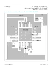 MAX17503SATP+T Datasheet Page 22