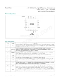 MAX17504SATP+ Datasheet Page 15