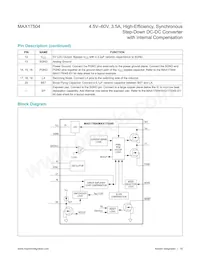 MAX17504SATP+ Datasheet Page 16