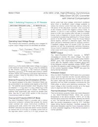 MAX17504SATP+ Datasheet Page 18