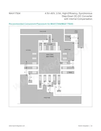 MAX17504SATP+ Datasheet Page 22