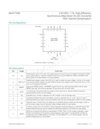 MAX17505SATP+T Datasheet Page 15