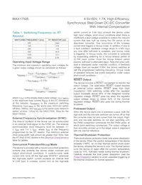 MAX17505SATP+T Datasheet Page 18