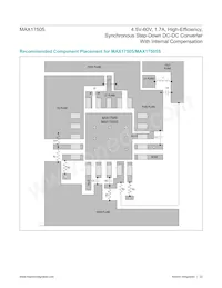 MAX17505SATP+T Datasheet Page 22