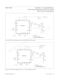 MAX17505SATP+T Datasheet Page 23