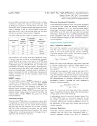 MAX17506ATP+T Datasheet Page 15