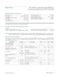 MAX17541GATB+ Datasheet Page 2