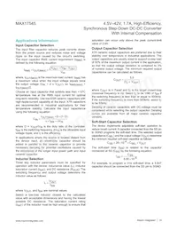 MAX17545ATP+T Datasheet Page 14