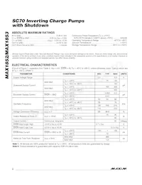 MAX1853EXT Datasheet Page 2