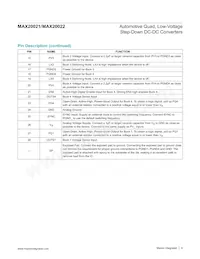 MAX20022ATIB+ Datasheet Page 9