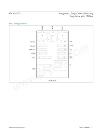 MAX20730EPL+ Datasheet Page 11