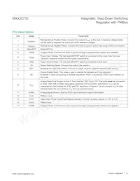 MAX20730EPL+ Datasheet Pagina 12