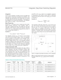 MAX20733EPL+ Datasheet Page 18