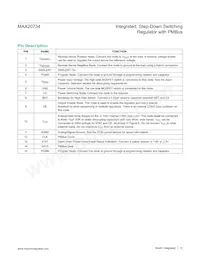 MAX20734EPL+ Datasheet Page 12