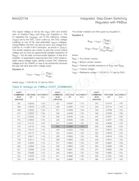 MAX20734EPL+ Datasheet Page 19