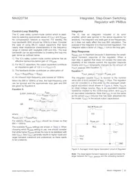 MAX20734EPL+ Datasheet Page 22