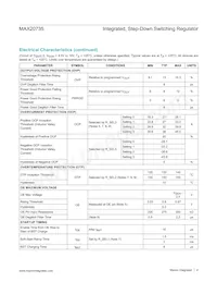 MAX20735EPL+T Datasheet Page 4