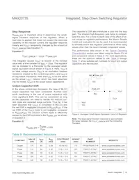 MAX20735EPL+T Datasheet Page 18