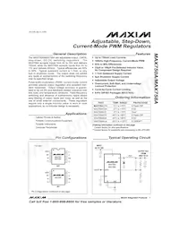 MAX758AEWE+T Datenblatt Cover