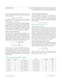 MAXM17502ALI+T Datasheet Page 11