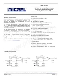 MIC24085DYML-TX Datenblatt Cover