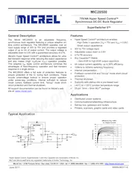 MIC28500YJL-TR Datenblatt Cover