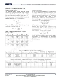 MP2101DQ-LF-P Datasheet Page 9
