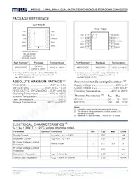 MP2102DK-LF Datasheet Pagina 2