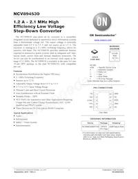 NCV894530MWTXG 데이터 시트 표지