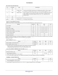 NCV894530MWTXG 데이터 시트 페이지 3