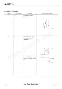 NJM2355D# Datasheet Pagina 4