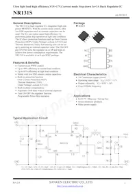 NR131S Datasheet Cover