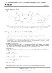 NR131S Datasheet Pagina 8