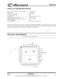 NX9548ILQ-TR Datasheet Page 2