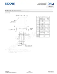 PAM2307BECADJR Datasheet Page 12