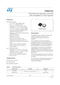 PM6675S Datasheet Cover