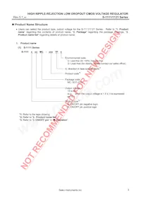 S-1121B55MC-N3OTFG Datasheet Page 3