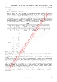 S-1121B55MC-N3OTFG Datasheet Page 15