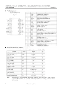 S-8335A240FT-TB-G Datasheet Page 4
