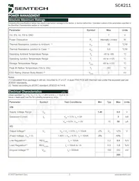 SC4211STRT Datasheet Page 2