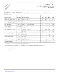 SI-3010LLSL-TL Datasheet Page 3
